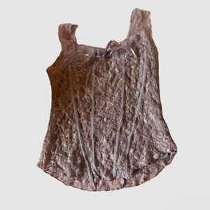 new york & company corset style top